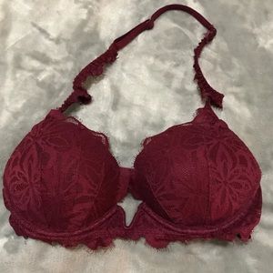 PINK date/push up bra